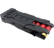 HOUSON 12GA taktiskais šautenes patronu turētājs, 10 kārtu munīcijas patronu magazīnu glabāšanas somas 12 Gauge Shotgun Cartridge Molle Magazine Bag for 12 Gauge Magazine Ammunition Black