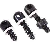 SolUptanisu siksnas pakaramais, QD Sling Screw Stud, 3 x Schnellweel S A Studs Base Low Tool for Short Hunting Shot Sling Mount, stiprinājums