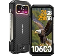 Ulefone Armor 27 Āra viedtālrunis, Android 14 mobilie telefoni, 24GB+256GB/SD-2TB Āra mobilais tālrunis 10600mAh/33W, 64MP+50MP+50MP+32MP kamera ar 6,78 collu FHD+ 120Hz, IP68/69K 4G Dual SIM mobilais telefons