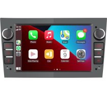 YZKONG Auto radioaparāts Opel Antara Corsa Vivaro Combo Zafira ar bezvadu CarPlay Android Car, Double DIN skārienjūtīgais ekrāns, RDS radio, Bluetooth, USB, pelēka krāsa