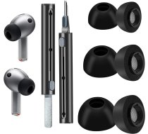 Putuplasta ausu aizbāžņi Samsung Galaxy Buds3 Pro - maksimāls komforts un nemainīgs fit ar atmiņas putu ausu aizbāžņiem, ausu aizbāžņu rezerves aizbāžņi - S/M/L