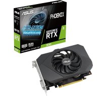 ASUS Phoenix GeForce RTX 3050 8GB spēļu grafikas karte (NVIDIA GeForce RTX 3050, PCIe 4.0, 1x HDMI 2.1, 3x DisplayPort 1.4a, PH-RTX3050-8G-V2)