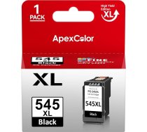 APEXCOLOR PG 545 XL melnā krāsā, kas paredzēta Canon printeru kasetnēm 545 Multipack Black for MX495, kas paredzētas Pixma TS3350 MG2550s TS3150 TR4550 MG3050 TR4551 MG2950 MX490 MG2555s (1 melns)