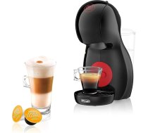 De'Longhi Nescafé Dolce Gusto Piccolo XS EDG kapsulu automāts karstiem un aukstiem dzērieniem, 15 bāru sūkņa spiediens, manuāla ūdens dozēšana, melns