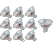 Trango 10 MR16-NT3 LED spuldžu komplekts ar MR16 ligzdu parasto halogēno spuldžu nomaiņai MR16 I GU5.3 I G4 I 12 V 3000K silti balta LED spuldze 32.99