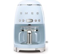 Smeg DCF02PBEU DCF02RDEU/PGAU/WHAU/CRAU/PBAU/SSAU pilienveida kafijas automāts, 18/8 nerūsējošais tērauds, sudraba/melns