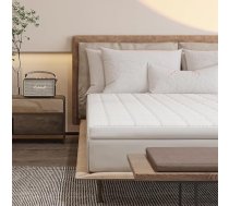 EGO HOME matrača pārvalks 140 x 200, 7 zonu matrača pārvalks ar atmiņas putām, Oeko-Tex sertificēts, 140 x 200 cm matrača pārvalks kastes atsperu gultas matračiem, dīvāns gulta