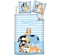 Aymax Bluey Bērnu gultasveļa 100% kokvilnas sega 135 x 200 cm + spilvendrāna 48 x 74 cm