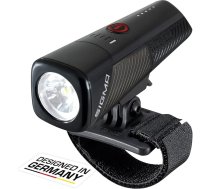 SIGMA Sport - Buster 800 HL | LED ķiveres gaisma 800 lūmenu | Ar bateriju darbināma gaisma velosipēda ķiverei ar pieciem režīmiem | Droša piestiprināšana pie velosipēda ķiveres | Krāsa: melna