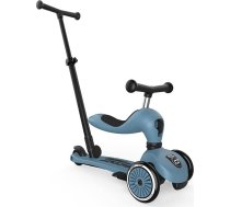 Scoot & Ride Highwaykick 1 Push and Go Kickboard ar sēdekli Bērnu skrejritenis 2-in-1 līdzsvara velosipēds ar rokturi no 1 2 gadiem aug kopā ar bērnu Augstums regulējams bez instrumentiem