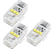 LED dronu apgaismojuma gaisma DJI Flip, Neo, Mini 4K/2/3/4 Pro/SE, Air 3S/3/2/2/2S, Mavic 3/2, Spark, FPV, Avata, EVO, dronu zibspuldzes gaisma, nakts lidojumu prettrokšņa zibspuldzes mirgojošās gaismas piederumi