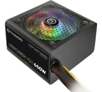 Barošanas bloks - litepower ii black 750w (aktīvs pfc, 2xpeg, 120mm, single rail)