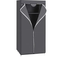 SONGMICS saliekamais skapis XL ar drēbju turētāju 75 x 45 x 160 cm