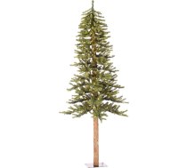 Vickerman 6ft Natural Alpine Mākslīgā Ziemassvētku egle Clear Bulbs - Mākslīgā Ziemassvētku egle - Sezonas interjera dekorēšana