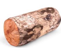 Kikkerland Platanus baļķa galvas atpūtas spilvens, audums, pelēks, brūns, balts, 1'2" x 6"