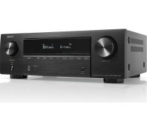 Denon AVR-X1800HDAB 7.2 kanālu AV uztvērējs, HiFi pastiprinātājs ar Dolby Atmos, DTS:X, 6 HDMI ievadi un 1 izeja, 8K HDMI, Bluetooth, WiFi, AirPlay 2, HEOS Multiroom, saderīgs ar Alexa
