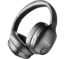 Intenso O400HA austiņas austiņas uz ausīm - hibrīda aktīvā trokšņu slāpēšana, līdz 75 stundām darbības laika un Bluetooth 5.3, ar mūzikas režīmu, caurspīdīguma režīmu un ātru uzlādes laiku, melnas krāsas