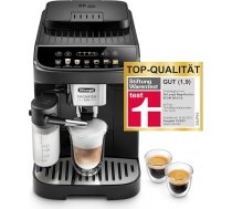 De'Longhi Magnifica Evo ECAM 292.81.B Pilnībā automātisks kafijas automāts ar LatteCrema piena sistēmu, 7 tiešās izvēles pogām kapučīno, espresso un citiem kafijas ēdieniem, 2 kafijas tasīšu funkcija,