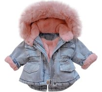 Bērnu parka meitenēm rudens ziema džinsa jaka bērnu jaka mētelis ziemas jaka ziemas jaka ziemas mētelis bērnu jaka jaka ar kapuci jaka pārejas jaka pūra mētelis rudens mētelis stepēts jaka vilnas jaka plīša jaka rudens jaka