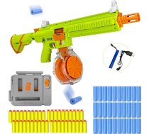 UNIKONIO Elektriskā putu pistoles pistole, automātiskā M416 blastera pistole ar rotējošu cilindru, 2 režīmi, automātiska un manuāla patronu izmešana - 015