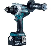 Makita DDF486RTJ Akumulatora urbjmašīna 18 V / 5,0 Ah, 2 akumulatori + lādētājs MAKPAC, benzīns, zils