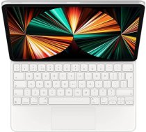 Magic Keyboard (iPad Pro 12,9 collu 3 - 6. paaudzes, iPad Air 13 collu M2) (QWERTY, Apvienotā Karaliste) White (Refurbished)