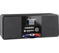 Imperial DABMAN i200 CD interneta radio / DAB+ radio digitālais radio ar CD atskaņotāju (Stereo skaņa, interneta radio / DAB+ / DAB / FM, WLAN, LAN, Bluetooth, Aux-In, Line-Out, Spotify), melns