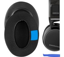 GEEKRIA Sport Sport Cooling Gel-Infused Cloth rezerves austiņu spilventiņi SteelSeries Arctis 3 Arctis 5 Arctis 7 Arctis 9X Arctis PRO austiņām, austiņu spilventiņi, austiņu spilventiņu atjaunošana