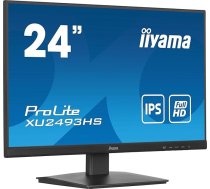 iiyama Prolite XU2493HS-B6 60,5 cm 23,8 collu IPS LED Full HD 100 Hz HDMI DP Slim-Line melns