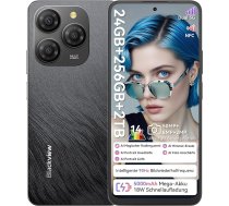 Blackview Shark 9 viedtālrunis, 24 GB + 256 GB, Dual 5G, 50 MP + 8 MP + 2 MP kamera, 6,36 collu 90 Hz displejs, 5000 mAh akumulators, 18 W ātrā uzlāde, NFC