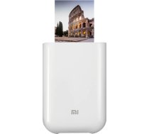 Xiaomi Mi Portable Photo Printer, portatīvais lāzera printeris, spīdīgs fotopapīrs, termiskā drukāšana, Bluetooth/USB/Wi-Fi, balts, itāļu versija