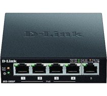 D-Link 5-Port Fast Ethernet PoE Deskt witch w/ 1 PoE ports, DES-1005P_E (witch w/ 1 PoE port) - Eiropas kontaktdakša