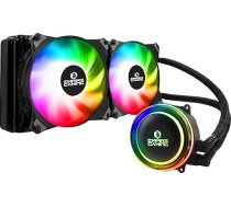 EMPIRE GAMING Guardian G-V20 ūdens dzesēšana AIO PC Gamer - CPU dzesēšana ar šķidrumu ARGB 3 Pin 5V Radiators 240mm - Ventilators 2 x 120mm PWM Quiet - Intel un AMD