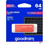 Flash atmiņas disku ume3 64gb usb 3.0 oranžs