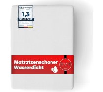 Eve Textile® Mattress Topper Ūdensnecaurlaidīgs matrača aizsargs 180 x 200 cm; matrača pārvalks, inkontinences spilventiņš, matrača pārvalks, aizsardzība pret ērcēm un mitrumu, līdz 30 cm matrača augstumam Box Spring Bed