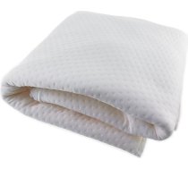 COOLMAX Zipped atmiņas putu matrača virskārta izmērs - dubultā 1,3 m x 1,8 m dziļums 10 cm tikai pārvalks