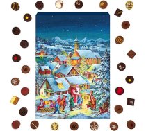 Hallingers Bergdorf - Adventes kalendārs Šokolāde Dāvanu roku darbs ar spirtu no smalka kakao šokolādes (kaste) - Lieldienu dāvanas Lieldienu grozs Lieldienu olas un Lieldienu dekorācijas | Apsveikumi Hanuka