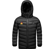 KODMNSW Unisex bērnu apsildāmā jaka Apsildāmā jaka ar 3 temperatūras līmeņiem Pūka jaka ar apsildāmo ziemas jaka Zēni Meitenes apsildāmā jaka ar kapuci Puffer Hoodie Jacket