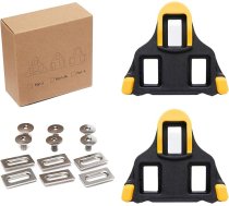 Riteņbraukšanas apavu knaibles, saderīgs ar Shimano pedāļiem, velosipēdu knaibles, saderīgs ar SPD SL pedāļiem Delta Clips (0/2/6 pakāpes pludiņš) SH10 SH11 SH12