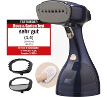 LEBENLANG Tvaika tvaika gludinātājs Tvaika taisnotājs Testa uzvarētājs - 1500 W un 300 ml, ieskaitot gludināšanas cimdu un piederumus I Pro tvaika tvaika tvaika tvaika gludinātājs apģērbiem un apģērbiem I Tvaika gludinātājs Tvaika tvaika tv