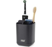 Joseph Joseph Easy-Store zobu birstes turētājs Caddy Vannasistabas skapis mazs matēts melns