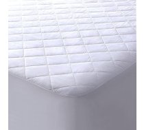 Stepēts matrača aizsarglīdzeklis King Size 150 x 200 cm Deep Fitted Sheet matrača pārvalks līdz 40 cm matrača pārvalks matrača pārvalks elpojošs hipoalerģisks (King)