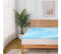 90 x 200, 7 zonu matrača pārvalks, izgatavots no želejas putām, sertificēts CertiPUR ES, 90 x 200 cm matrača pārvalks bez pārvalka kastes atsperu gultas matračiem dīvāna gulta