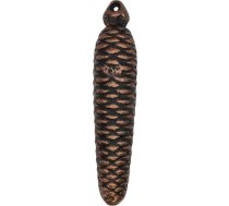 KD89 Kukaču pulksteņa atsvari - vācu roku darbs, čuguna un priežu čiekura forma (750g)