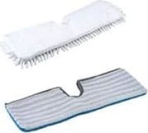 H2O e3 Mikrofasertuch-Set - Set mit 2 Ersatz-Reinigungspads - Optimieren Sie Ihre Reinigungskraft mit Pads, die speziell für Ihren H20 E3 Mop entwickelt wurden
