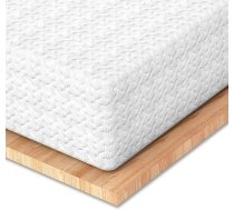 MISSCOZY matrača pārvalks 90 x 200 cm H2 & H3 cietais matrača pārvalks 7 cm augstumā, 7 zonu gēla atmiņas putu matrača pārvalks