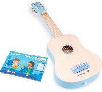 New Classic Toys - 10300 - Mūzikas instruments - Rotaļlietu koka ģitāra - Dabīga/arkana