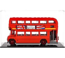 Akrila vitrīna Lego Creator London Bus 10258,10267,10269,10275,10298,10331,42063,75979,80104,8006,8007,75326,76125,10315,103000,42158, izmēri: 40x25x25 cm (tikai vitrīna)