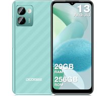 DOOGEE N50 Pro Mobilais telefons bez līguma [2024], 20GB RAM 256GB ROM (1TB TF), Android 13 viedtālrunis, 6,52 collu HD+ viedtālrunis bez līguma, Octa-Core, 50MP + 8MP, 4G Dual SIM/Face