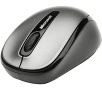 Microsoft Wireless Mobile Mouse 3500 (Maus, Lochnes, kabellos, für Rechts- und Linkshänder geeignet), grau